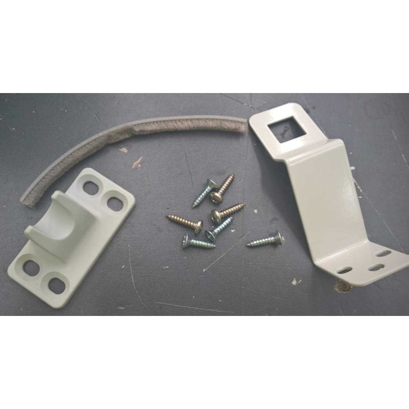 Modèle de fermeture à pression de porte CaraD-R/RF avec moustiquaire - BG2183