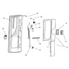 Kit de 13 tapas para panel de puerta RAL7035 Dometic CaraD-R/RF - BG2187-02