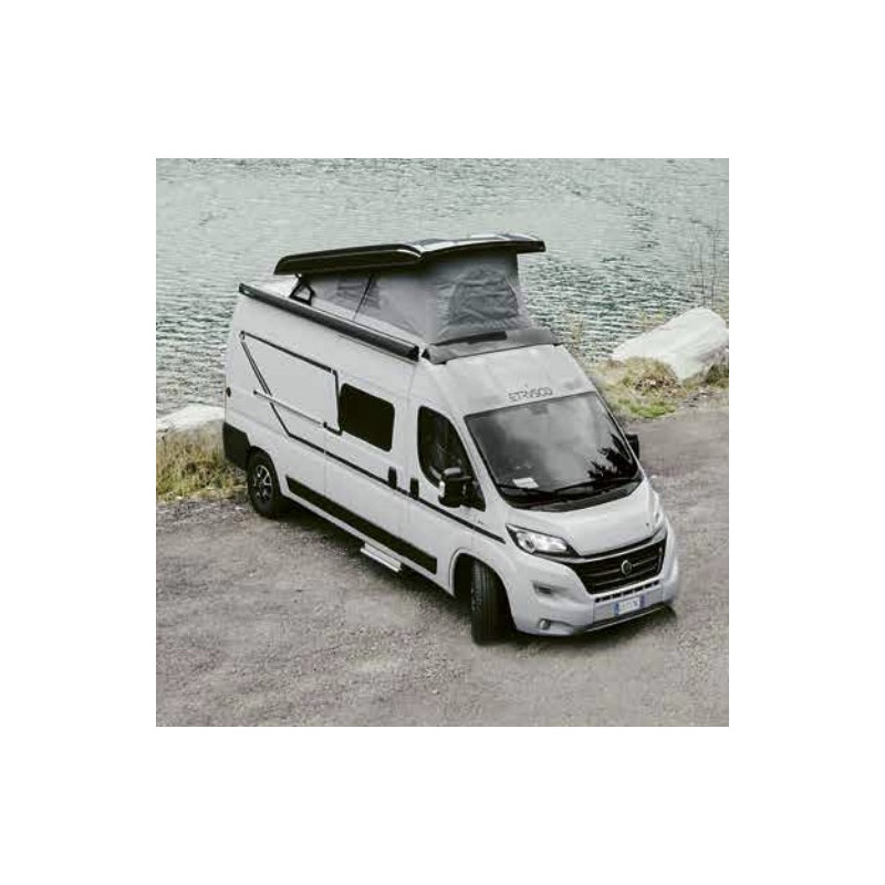 Interne thermische 9-lagige Dachjalousie für VAN DUCATO 6. Serie H2L2 auf LAIKA / Hymer Etrusco mit SCA-Aufstelldach