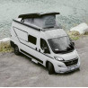 Interne thermische 9-lagige Dachjalousie für VAN DUCATO 6. Serie H2L2 auf LAIKA / Hymer Etrusco mit SCA-Aufstelldach