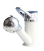 Miscelat autom PRESTIGE white / chrome with extractable hose connector