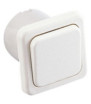 230 V PRESTO switch White + frame + post cap