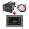 Pack cargador NE324TVDL + panel NE274TVDL + cable NORDELETTRONIC