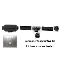 2D-12 + PU27 Kit Riscaldatore aria a gasolio PLANAR KIT ALTA QUOTA