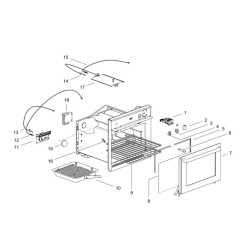 Horno Thetford Modelo Dúplex Combinado Con Parrilla Encendido 12 V