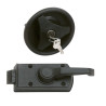 Right caravan lock complete with handle with cylinder and keys