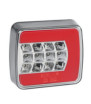 REAR LIGHT WITH 25 LED 4 FUNCTIONS LEFT