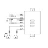 Automatic battery separator CSB 96-SP with power supply from “+key” 402965