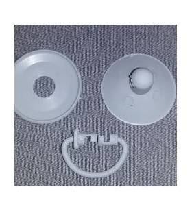 3 pieces suction cup in PVC...