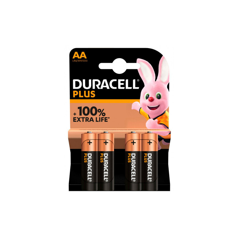 DURACELL PLUS POWER AA ALKALINE STIL 1,5 V