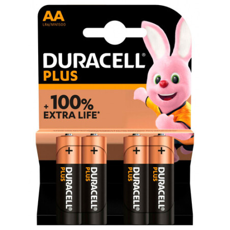 DURACELL PLUS POWER AA ALKALINE STIL 1,5 V