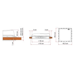 Oblò Vent 40 Bianco FIAMMA 04329B02