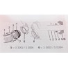 KIT 30036.36 FIXATION TUYAU DE CHEMINÉE TRUMA S3002 ex 1003.265 - 30030-03600