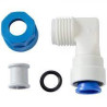 90 ° fitting JG blue boiler 12mm