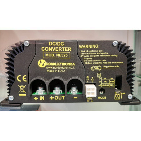 000.325.02 - Nordelettronica NE325 - 40A Batterieladegerät Booster 12 V auch Lithium