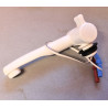 Grifo mezclador COMET LONDON blanco con microinterruptor, conexiones PG, orificio de 22 mm