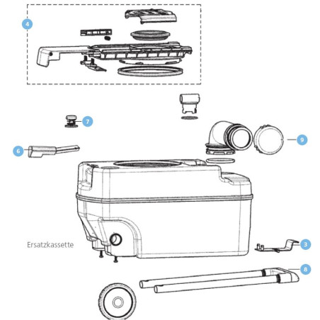 Kastenschloss für CT 3 und 4 Dometic 2426014318