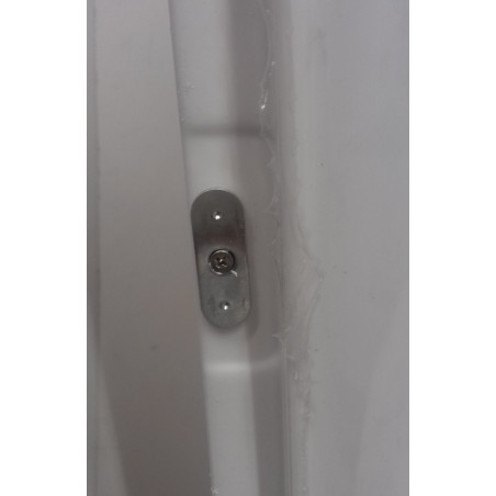Colonna ad angolo per bagno dx-sx bianca 430x430h800