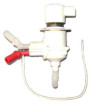 White automatic undercounter premixer with 22 mm hole and PG connections with microswitch