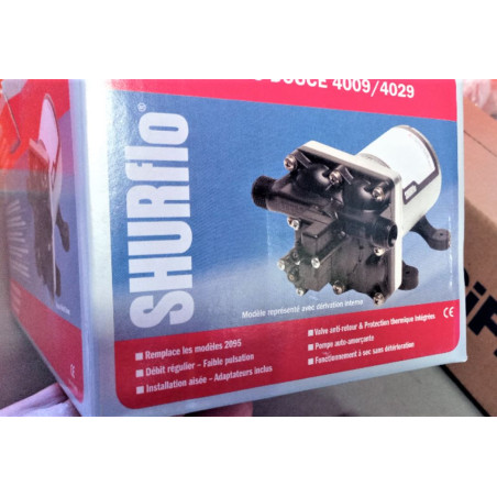 POMPE SHURFLO RÉVOLUTION 12VDC CE 7,6 LPM