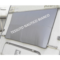 NAUTICO - White thermal external blind for caravans