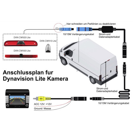 DVN CW 920 PRO DYNAVIN-Kamera