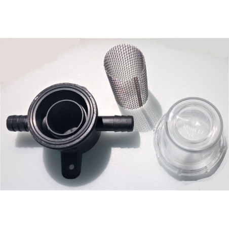Hose connection water filter 12.7 mm