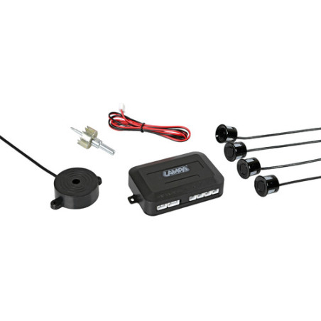 Kit 4 sensores de aparcamiento traseros - 12V - 2,5 metros