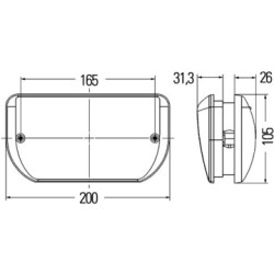 P21W 12V Hella Entrance Light - 2XT 007 945-027