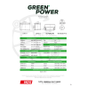 Batería de servicios GP100 NDS GREENPOWER AGM