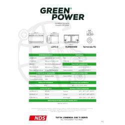 Batería de servicios GP100B NDS GREENPOWER AGM