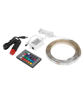 Led strip RGB strip with remote control 12 / 24V - 200 cm indoor / outdoor