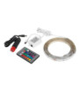 Led strip RGB strip with remote control 12 / 24V - 200 cm indoor / outdoor