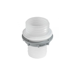 60mm water inlet nozzle with 30mm pipe cap