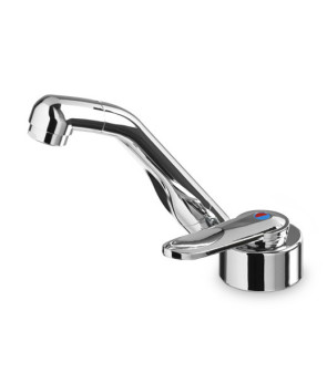 DOMETIC single lever AC539 chromed plastic tap