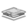 Oblò Vent 50x50 Crystal Fiamma Rollo 50 Incluso