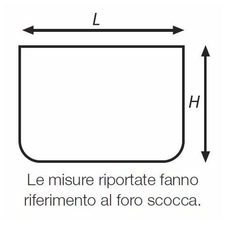 Ventana brújula serie NRF ITALIA hasta 699 mm