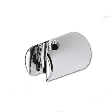 Cylindrical fixed chromed shower support