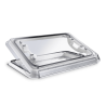 KOMPLETT HEKI 1 LICHT GRAUER RAHMEN MIT LÜFTUNG - Dometic 540E0109