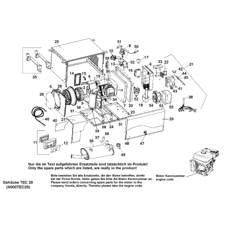 Cablaggio prolunga 5 metri per TEC29 Dometic
