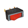 R237 Interruttore luminoso rosso 12V CBE