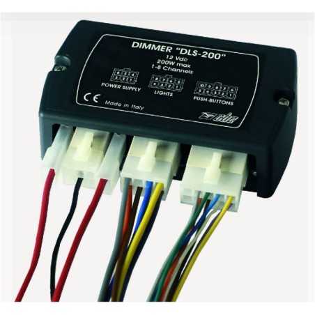 DLS-200 CBE DIMMER 8 CANALES 200W PARA LUCES LED HALÓGENAS