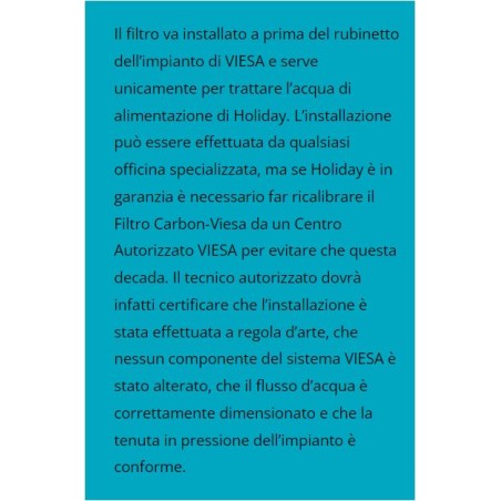 Carbon-Viesa-Filter für Holiday-Verdunstungsklimaanlagen