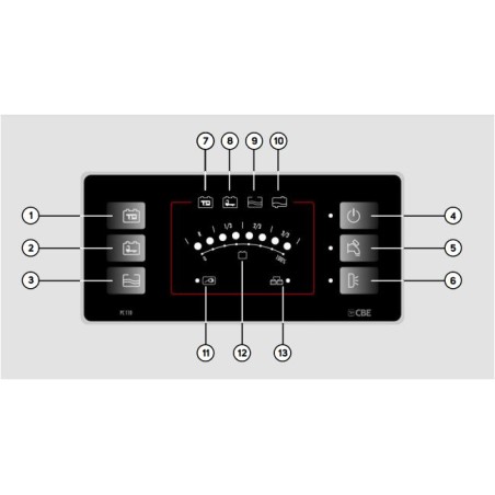 PC110-ST NUEVO - PANEL DE CONTROL LED CBE - 111100