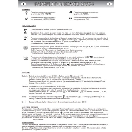 1848.274.02 – NE274 Touchpanel AUX-Taste OLED-Bildschirm