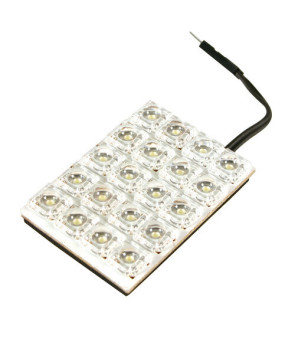 20 Led Hyper Panel 12V - 35x50 mm - Blue