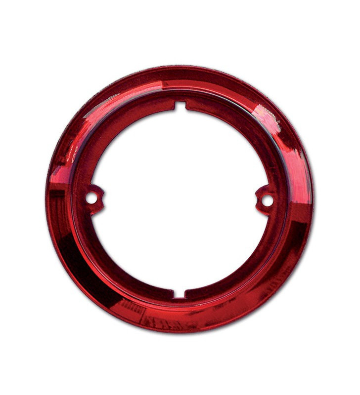 Red decorative ring for lights Ø 95 mm