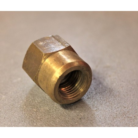 Adapter F Italia - F Campingaz - Messinggewinde