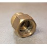 Adapter F Italia - F Campingaz - brass thread