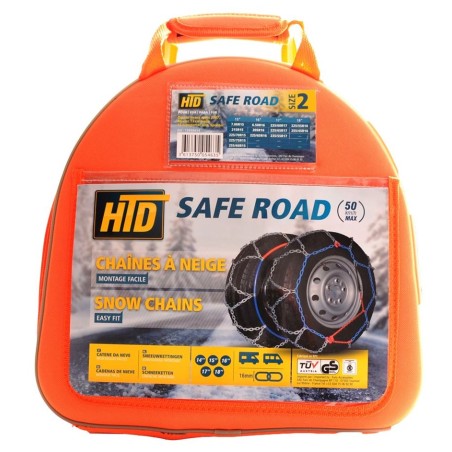 HTD Safe Road Schneeketten Größe 2